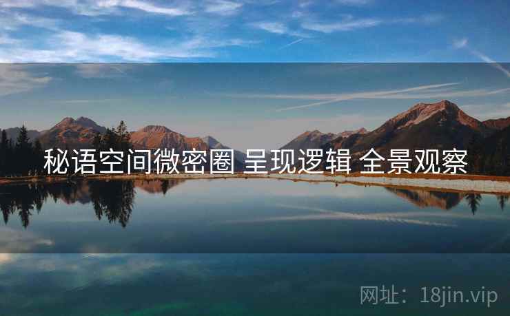 秘语空间微密圈 呈现逻辑 全景观察  第2张