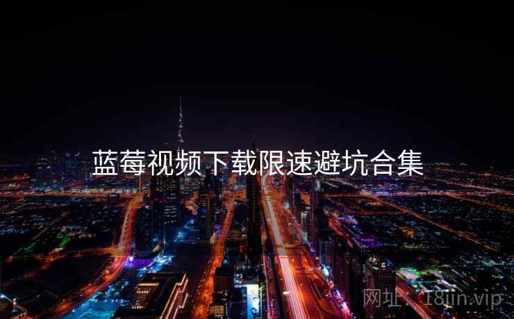 蓝莓视频下载限速避坑合集  第2张