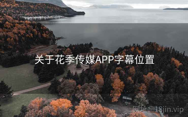 关于花季传媒APP字幕位置  第2张
