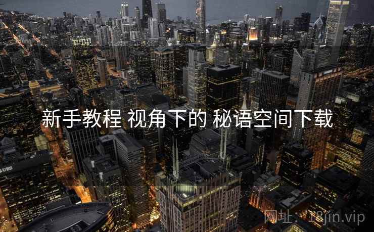 新手教程 视角下的 秘语空间下载  第2张