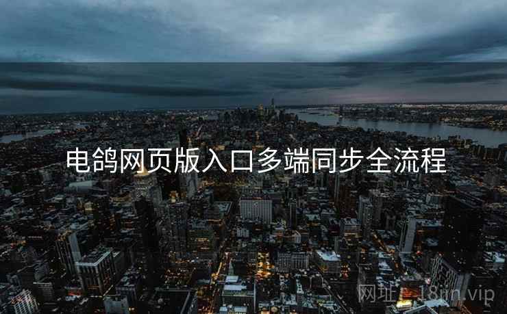 电鸽网页版入口多端同步全流程  第2张